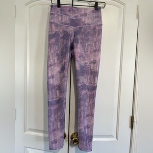 Calia workout tights-purple & pink size M